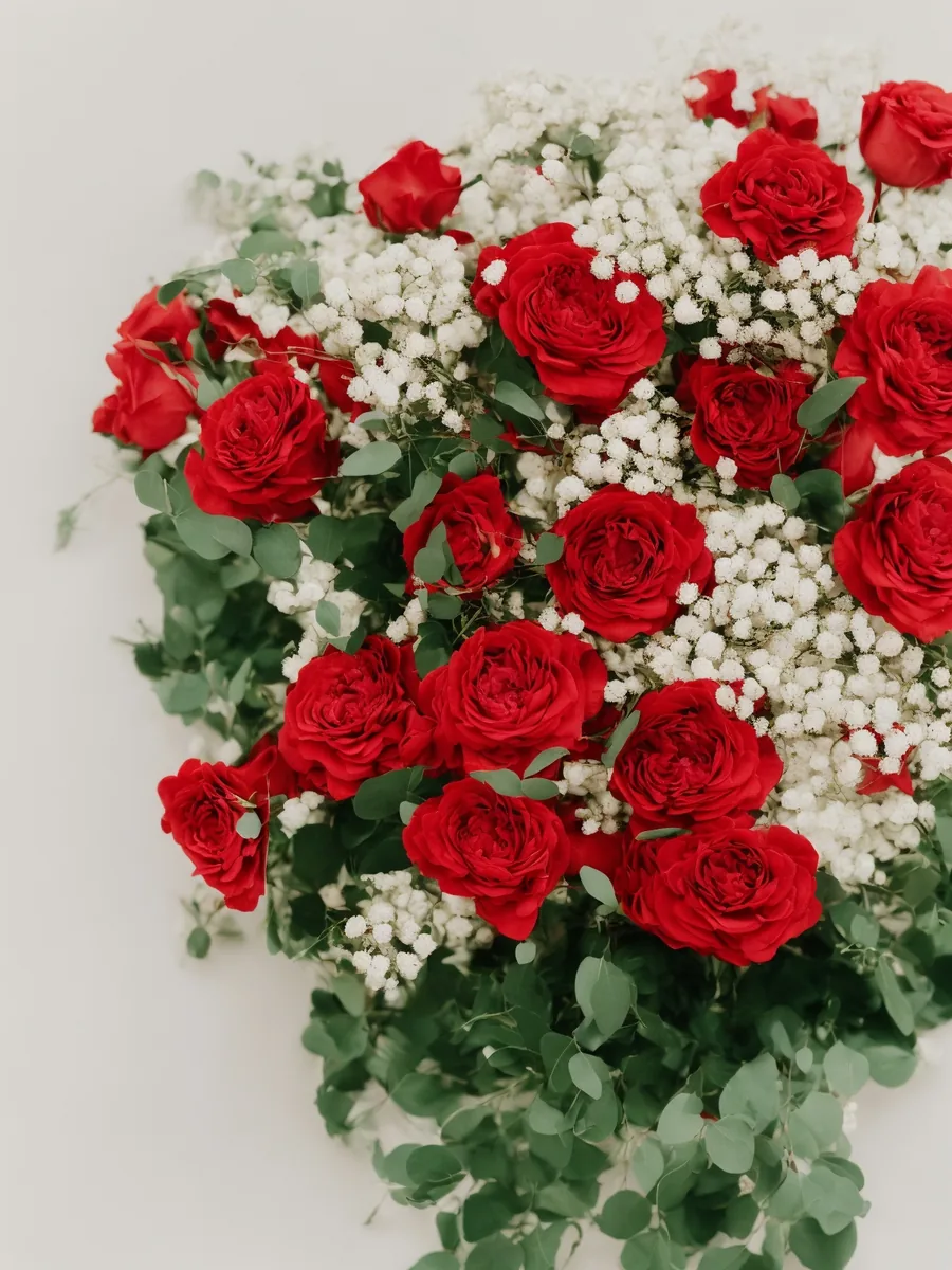 Caja de rosas rojas Le Cofre